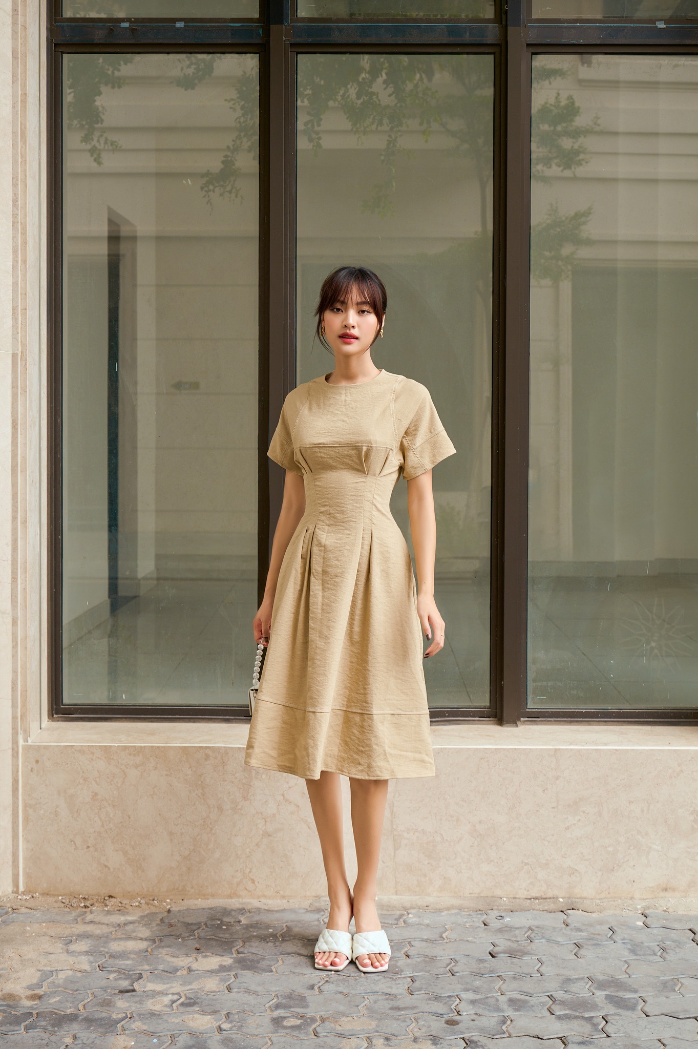 OLV - Đầm Leilani Tan Dress