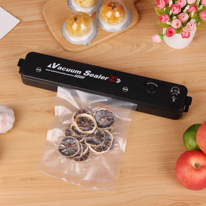 Máy hút chân không hàn miệng túi bảo quản thực phẩm đa năng tặng kèm túi