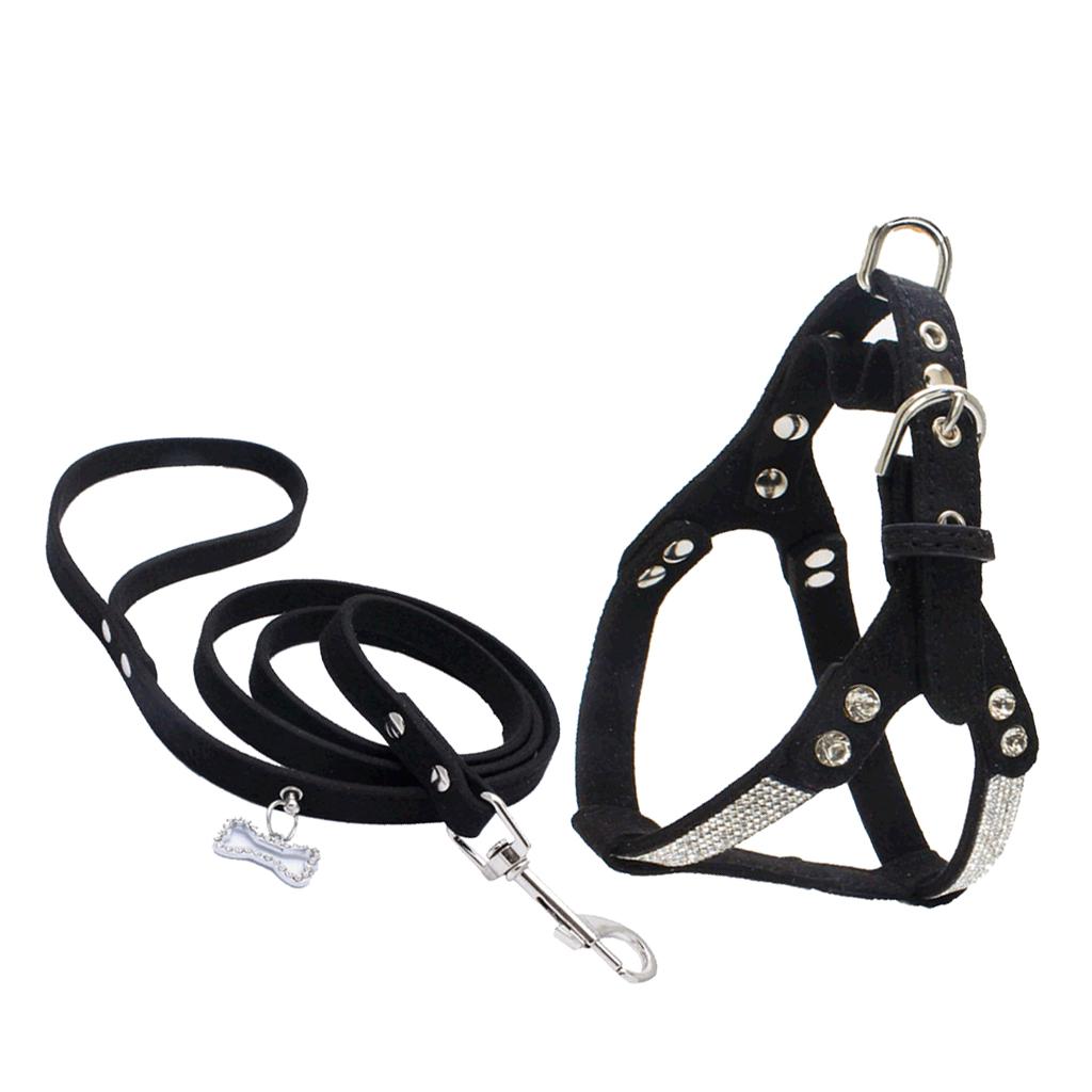 Adjustable Pet Dog Harness Anti-Twist Leash Set for Small Medium Large Dogs