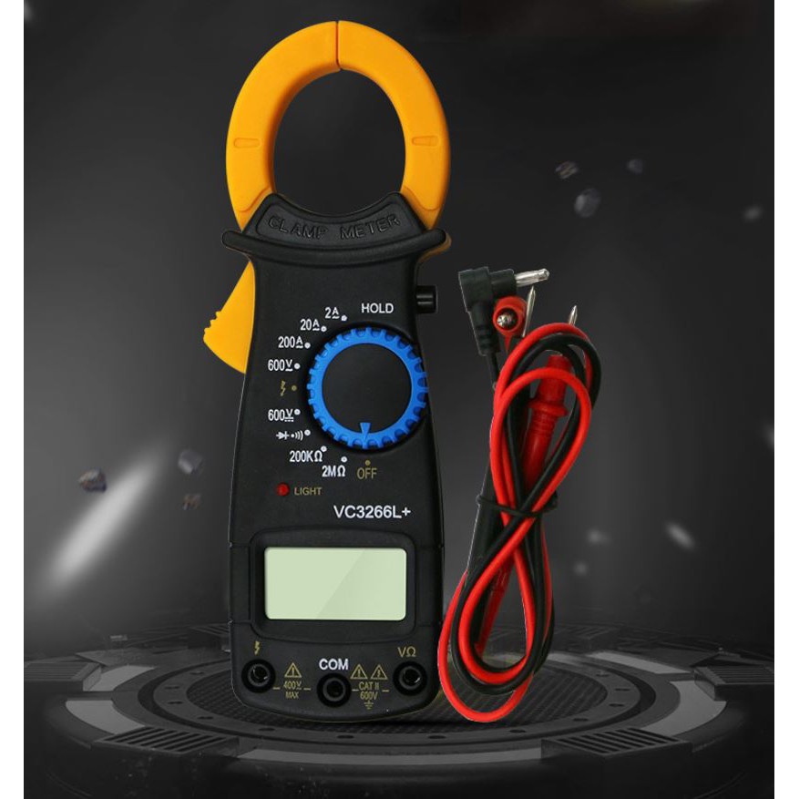 Ampe kìm Đồng hồ kẹp dòng vạn năng 3266TD đo tụ, tần số, nhiệt độ, điện trở, điện áp