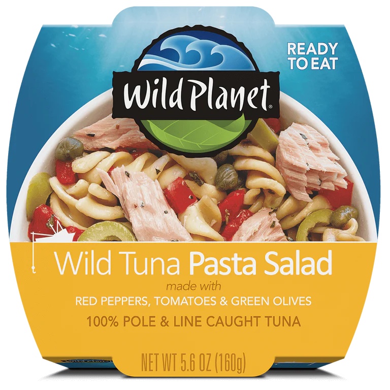 Salad mì ống cá ngừ đại dương Albacore Tuna Wild Planet