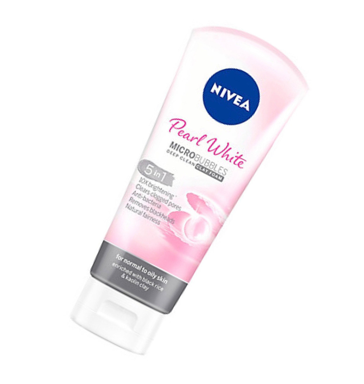 Bộ 2 Sữa rửa mặt NIVEA Pearl White Đất Sét giúp trắng da ngọc trai (100g*2)