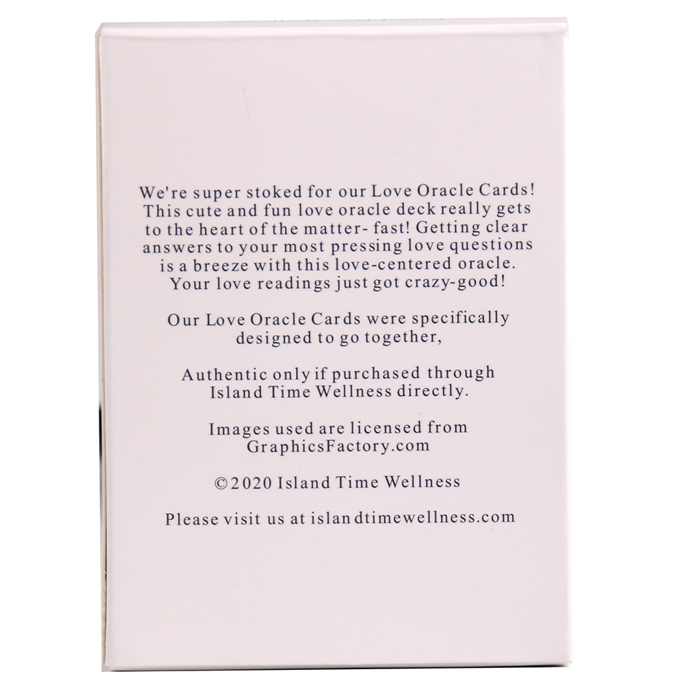 Bộ Tarot Island Time Wellness Love Oracle Cards Tarot Decks