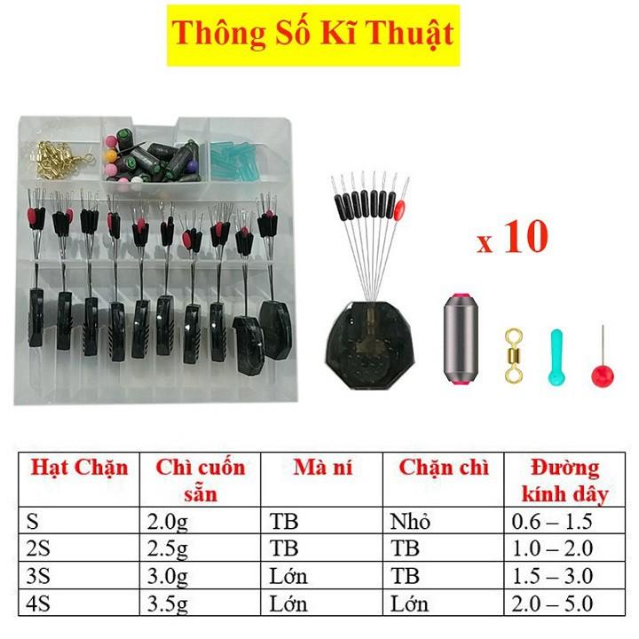 Hộp Phụ Kiện Câu Cá Phụ Kiện Dây Trục Câu Đài Câu Đơn HPK11