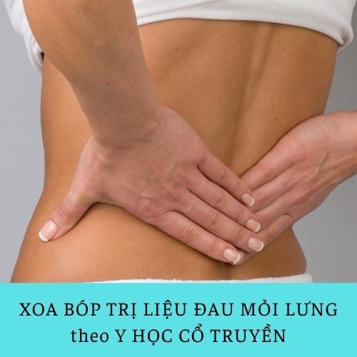 Khóa học Xoa bóp LƯNG - trị liệu đau mỏi theo y học cổ truyền - VMC