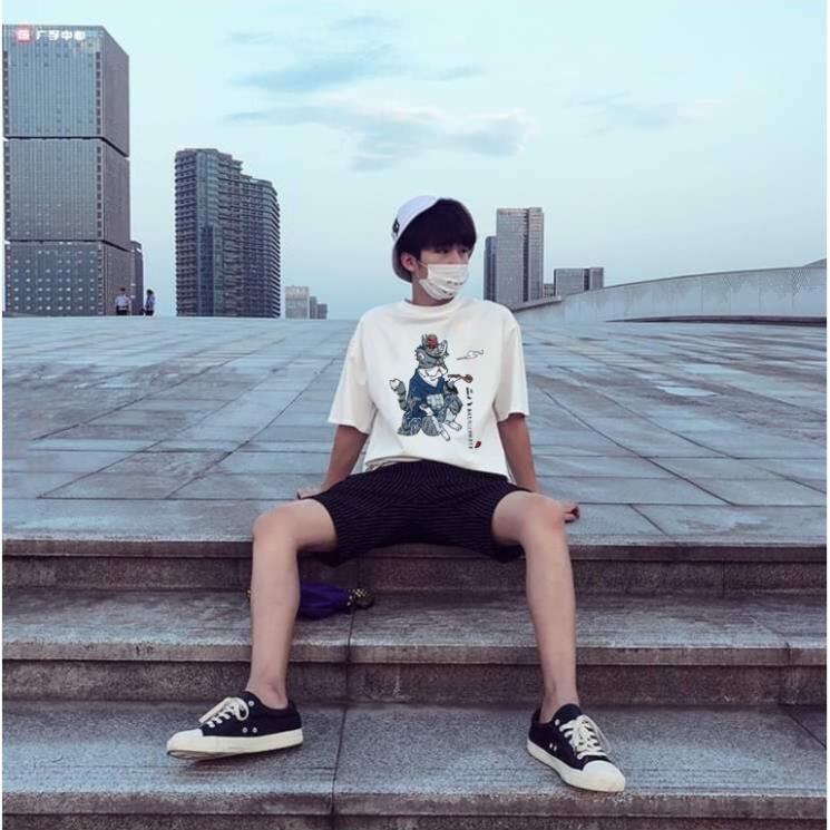 HOT SALE- Áo Thun MÈO HÚT TẨU UNISEX Tay Lỡ ĐẸP Hết Nói - áo đẹp