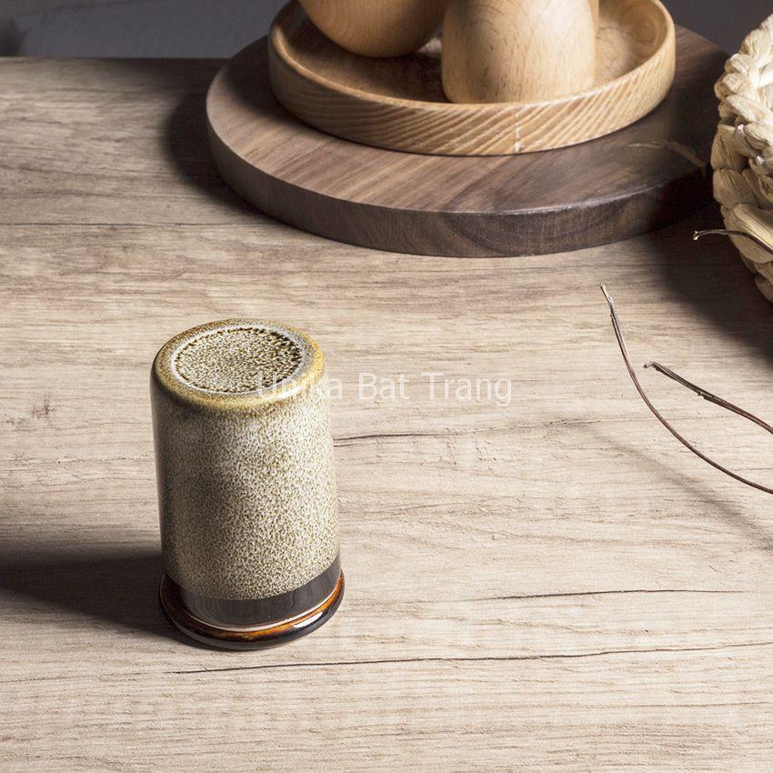 Lọ Đựng Tăm - Ống Đựng Tăm - Lọ Tăm - Gốm Sứ Cao Cấp Bát Tràng