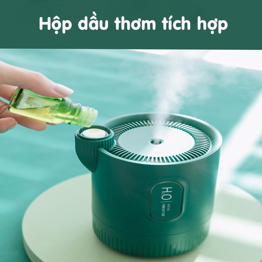 Máy xông tinh dầu khuếch tán hương thơm PIN SẠC – Máy phun sương tạo ẩm - BH 3 tháng - Kaizo Mart