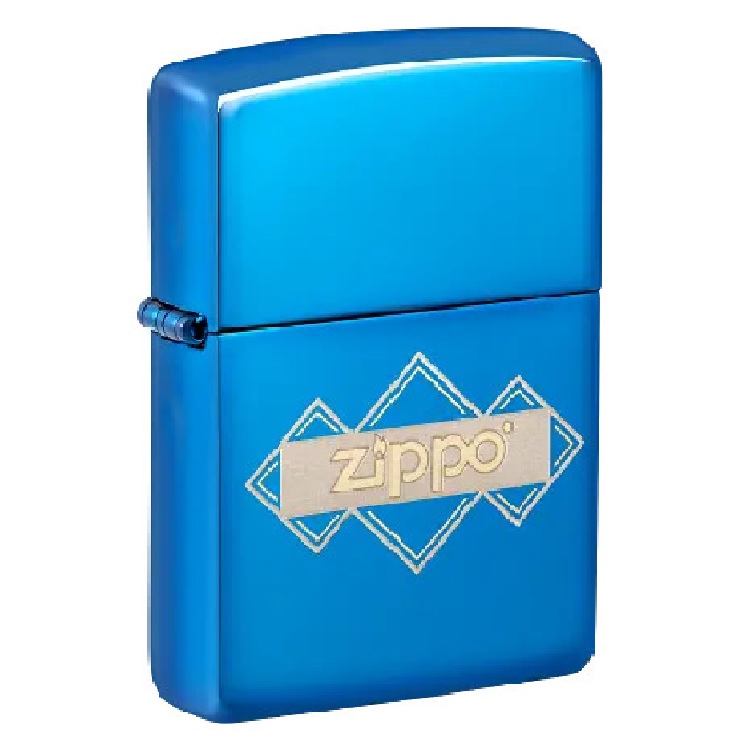 Bật Lửa Zippo Logo Squares Triangles 48706