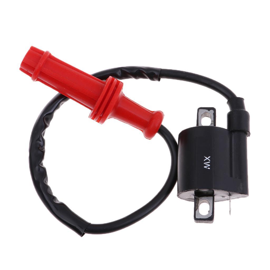 Universal Motorcycle Ignition Coil Assembly With 42cm Cable Dirt Bike