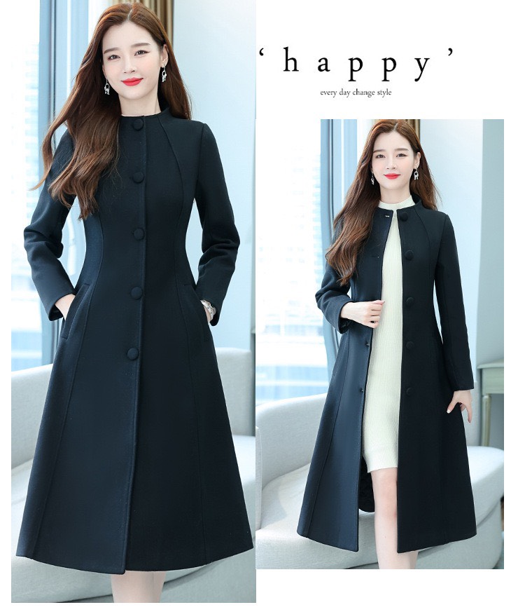 ÁO KHOÁC DẠ DÁNG DÀI CAO CẤP