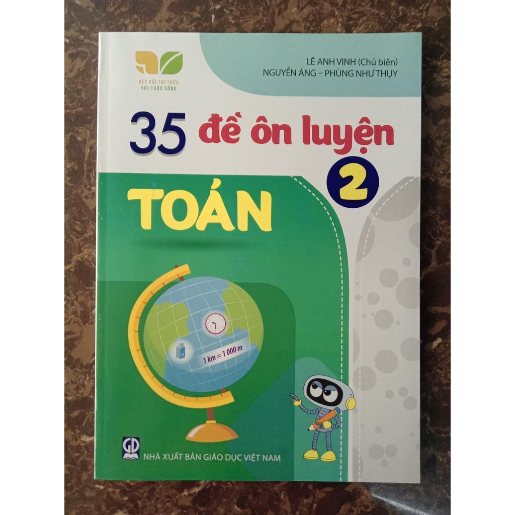 Sách - Combo 35 đề ôn luyện lớp 2 - kết nối tri thức với cuộc sống (Toán+Tiếng Việt)