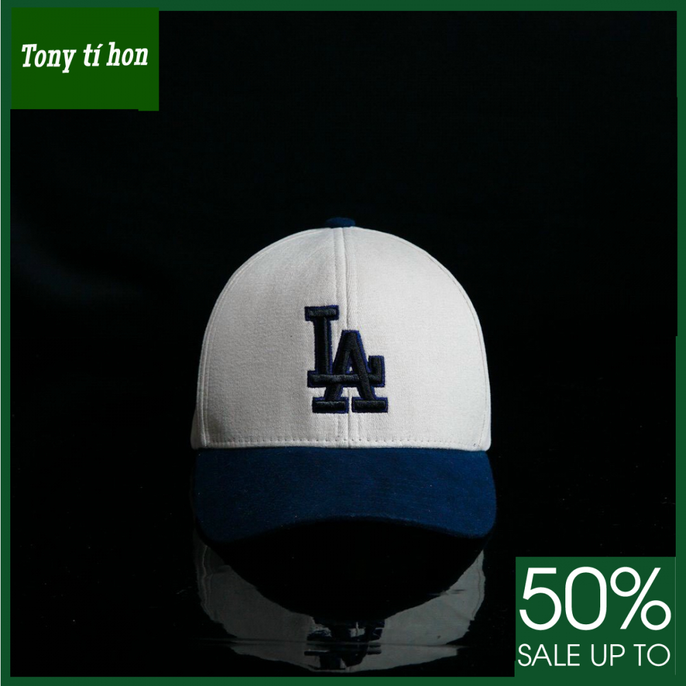 Tony tí hon - Mũ/nón kết lưỡi trai nam nữ LA thời trang nam nữ cao cấp - xanh lam