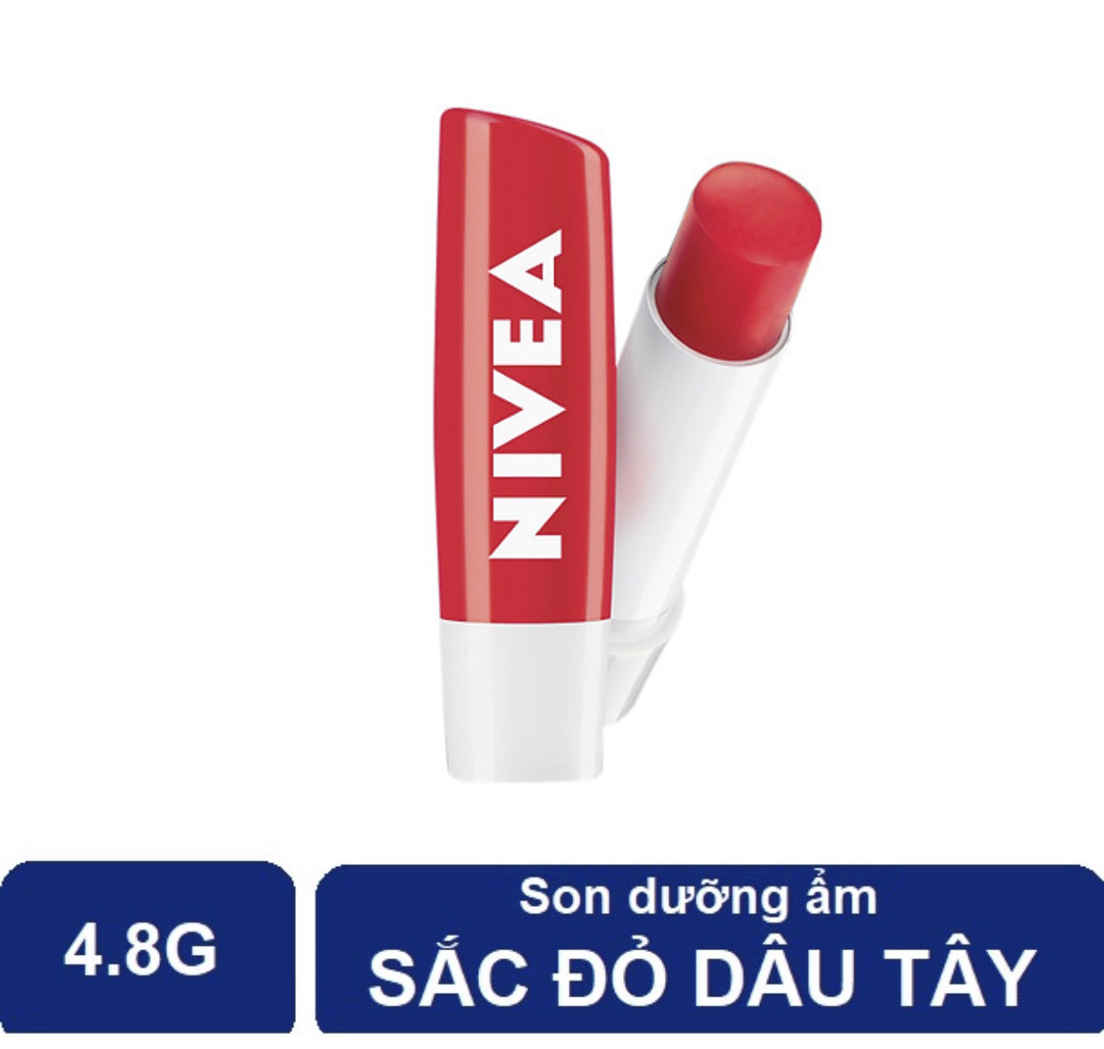 Bộ 2 Son Dưỡng Nivea Mùi Dâu (4.8g*2)