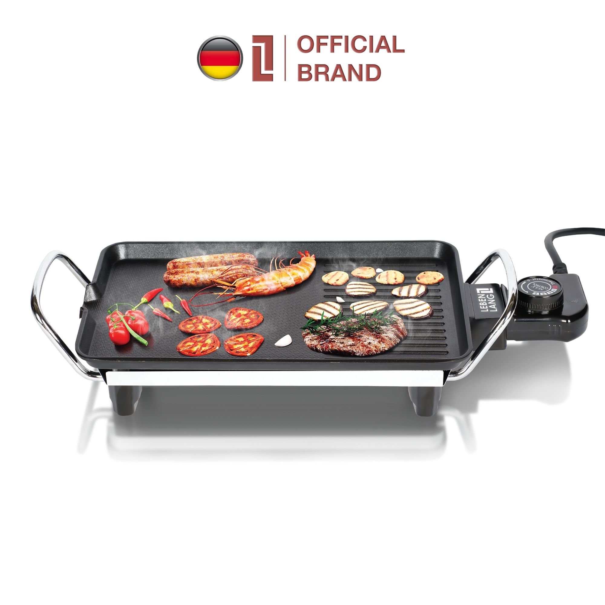 Bếp nướng điện không khói mini Lebenlang LBEE6758 - hàng chính hãng