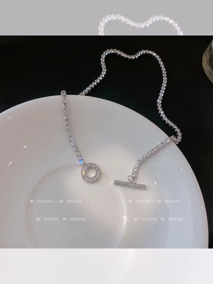 Vòng cổ chocker phong các hàn quốc đơn giản