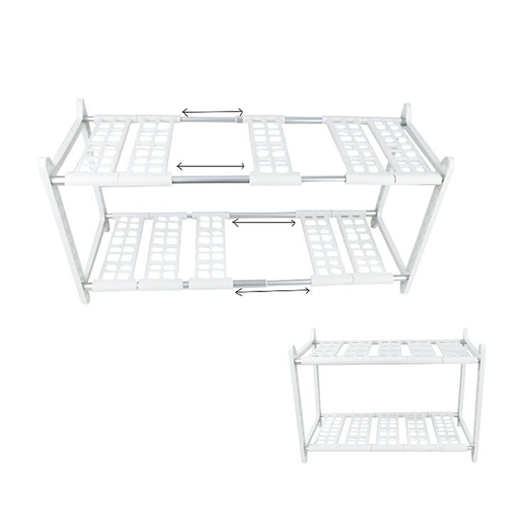 Kệ Xếp Dưới Bồn Rửa Chén + Tặng Giỏ Treo Bồn Rửa Chén - Vận Chuyển Miễn Phí Toàn Quốc