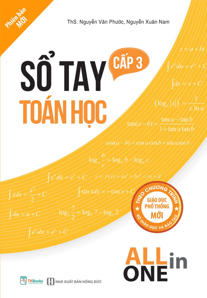 Sách All In One - Sổ Tay Toán Học Cấp 3