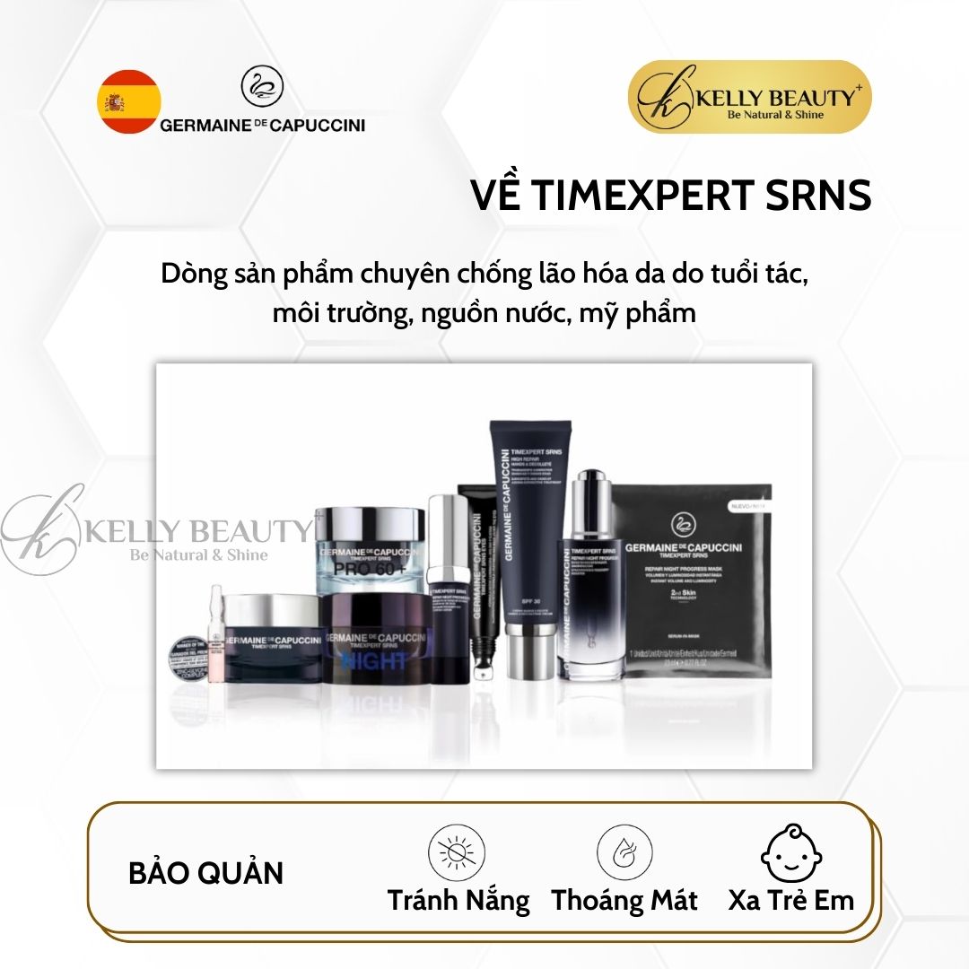 Kem Chống Lão Hóa Da Timexpert SRNS Intensive Recovery Cream - Germaine de Capuccini | Kelly Beauty