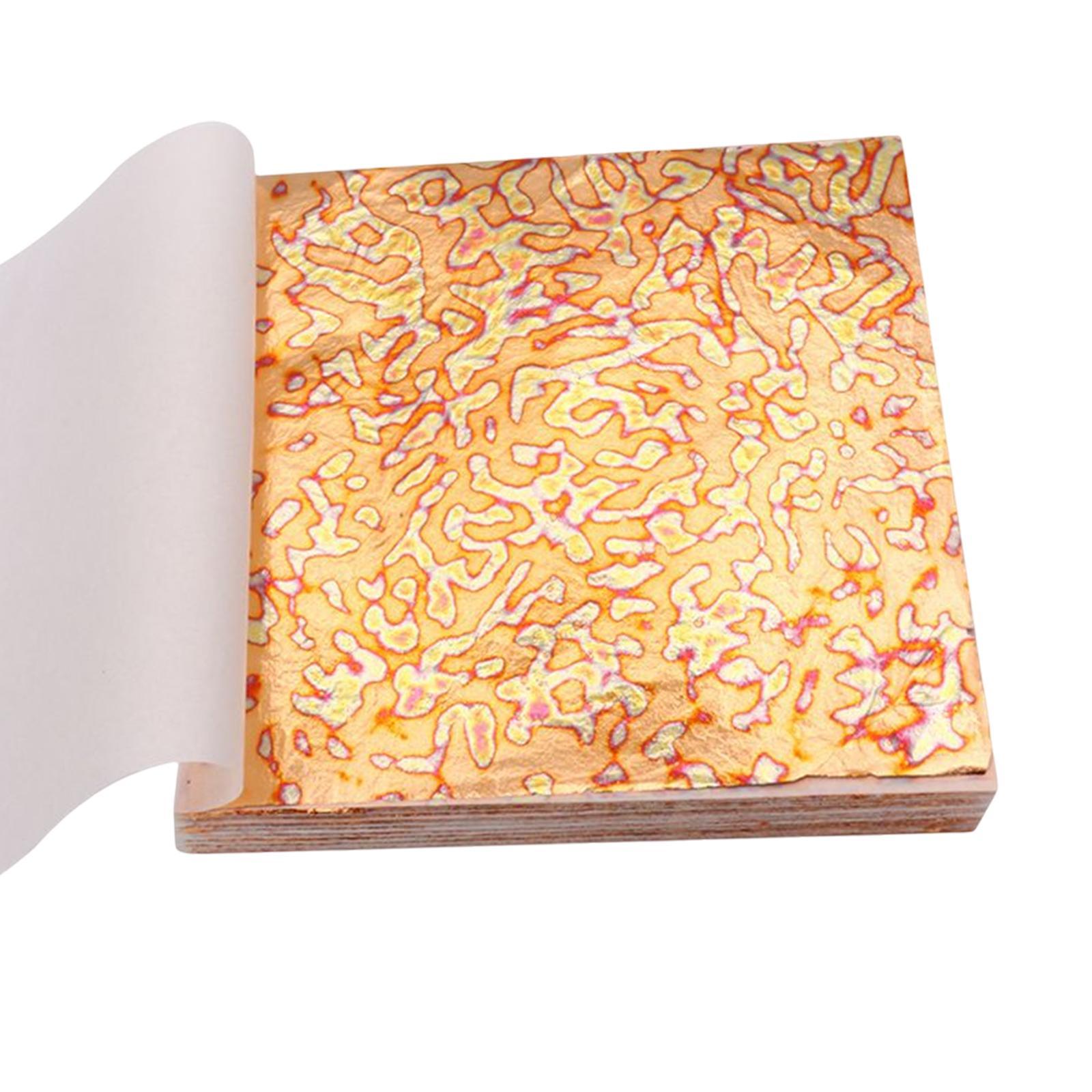 Leaf Foil Sheets Multicolor Frame Style A