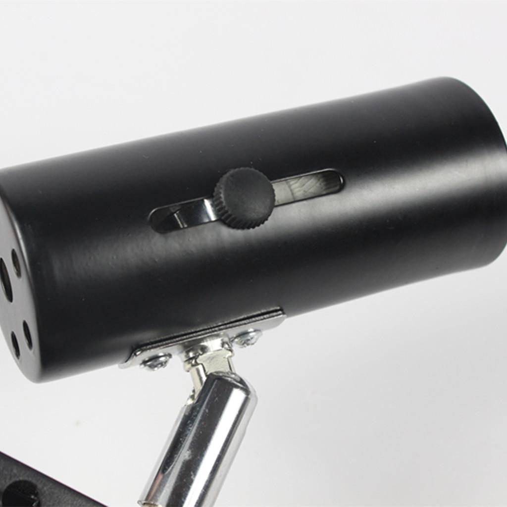 NW-02 Aquarium Reptile Light Base Holder with Clamp Ceramic Heat Lamp Stand+40W Mini Infrared Ceramic Emitter Heat Lamp Light Bulb Reptile Pet Brooder