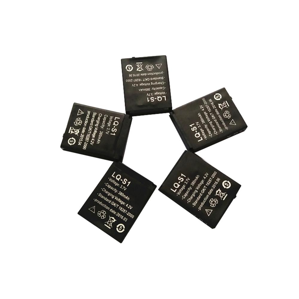 3 Cái/lốc Pin Sạc 3.7V 380MAh Cho Đồng Hồ Thông Minh Dz09 Đồng Hồ Thông Minh SmartWatch Pin Pin Thay Thế Cho Đồng Hồ Thông Minh Dz09