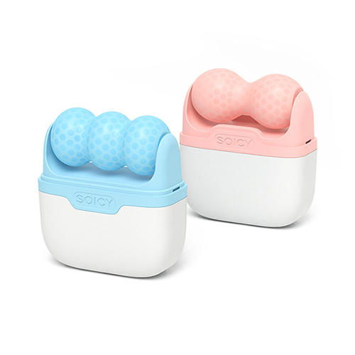 Con lăn massage mặt nhiệt lạnh 2 đầu Soicy S30 - Săn chắc da, tăng tuần hoàn máu, mịn màng da mặt
