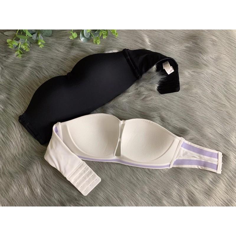 Áo Lót Quây Trơn Không Gọng Đệm Vừa Nâng Ngực Chống Tụt B400