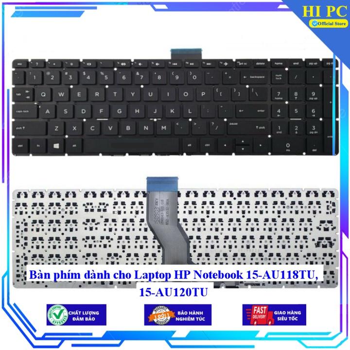 Bàn phím dành cho Laptop HP Notebook 15-AU118TU 15-AU120TU - Phím Zin - Hàng Nhập Khẩu