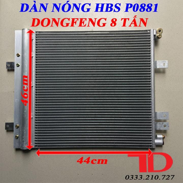 Dàn nóng HBS P0881 DONGFENG 8 tấn THDN35A, Dàn nóng điều hòa Ô Tô