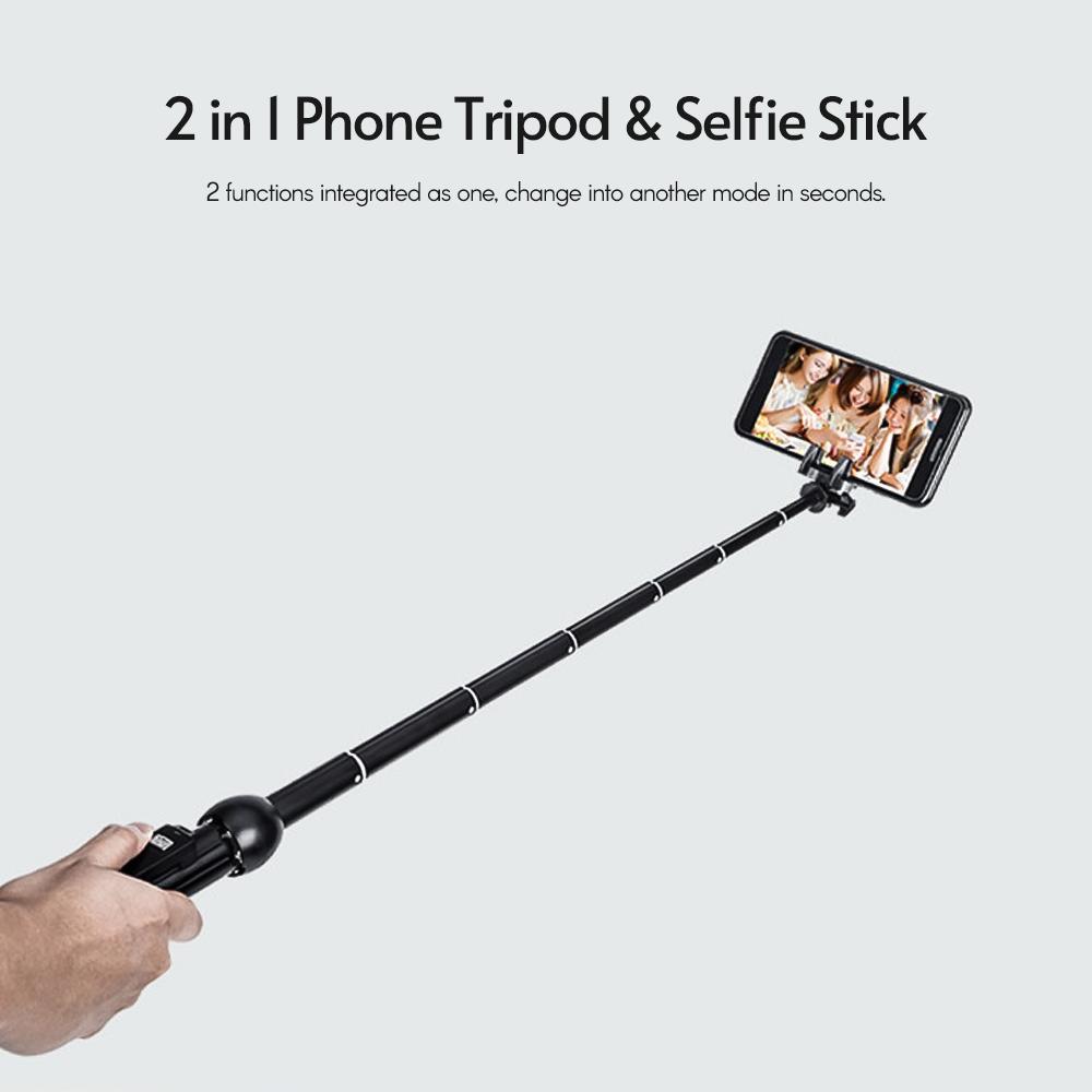 Gậy Selfie Yunteng 2 trong 1 có thể gập lại