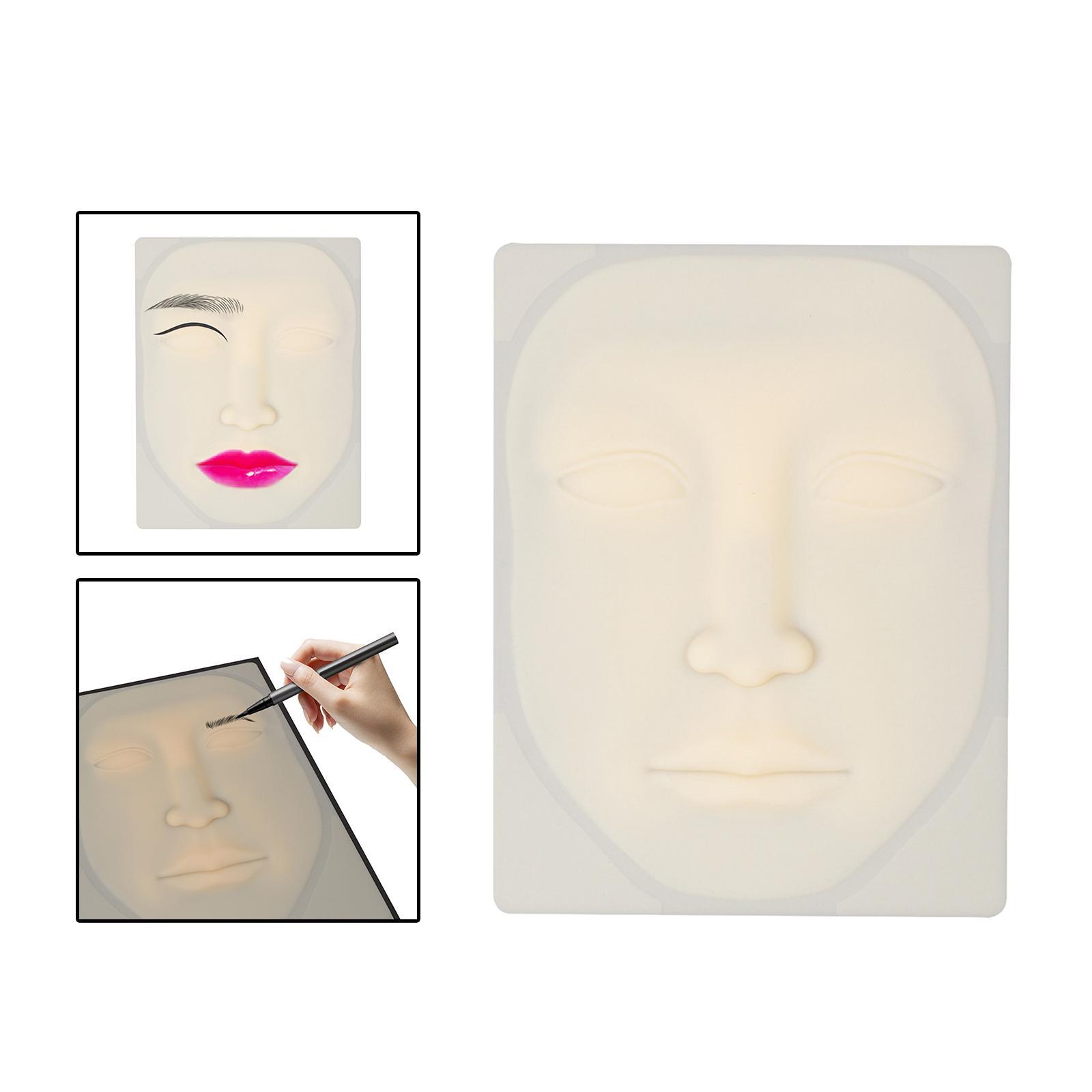 3D Silicone Eyebrow Eyeliner Practice  Makeup for Beautician Novice