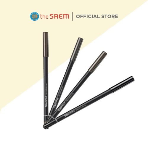 Bút Chì Kẻ Mày the SAEM Saemmul Wood Eyebrow Black 1.8g