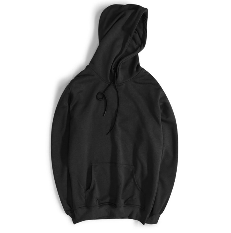 Hoodie MinishopVN  Nỉ Trơn Có Nón Dáng Vừa Kiểu Chui Đầu Thời Trang Basic Dễ Phối Đồ