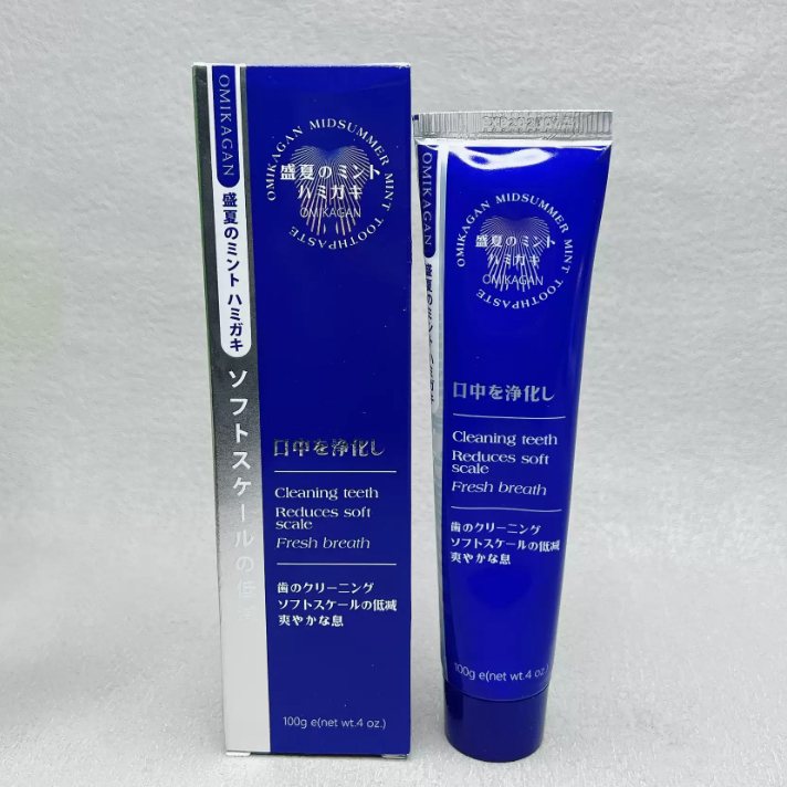 Kem đánh răng Omikagan Hoa Anh Đào, bạc hà Nhật Bản 100g - Hương thơm lãng mạn trắng răng