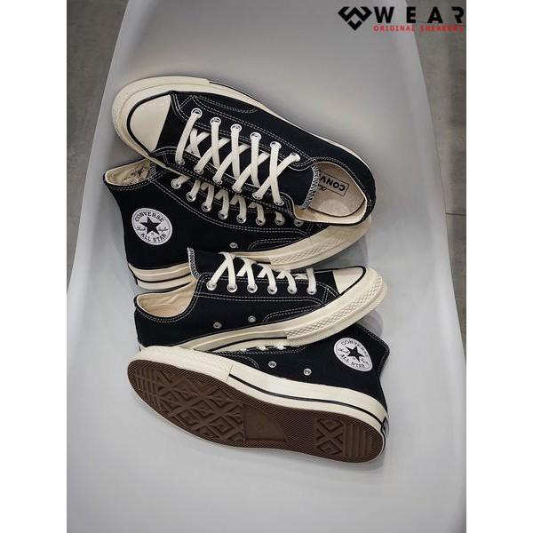 Giày Sneakers Unisex Converse Chuck Taylor All Star 1970s Black/ White - 162050V