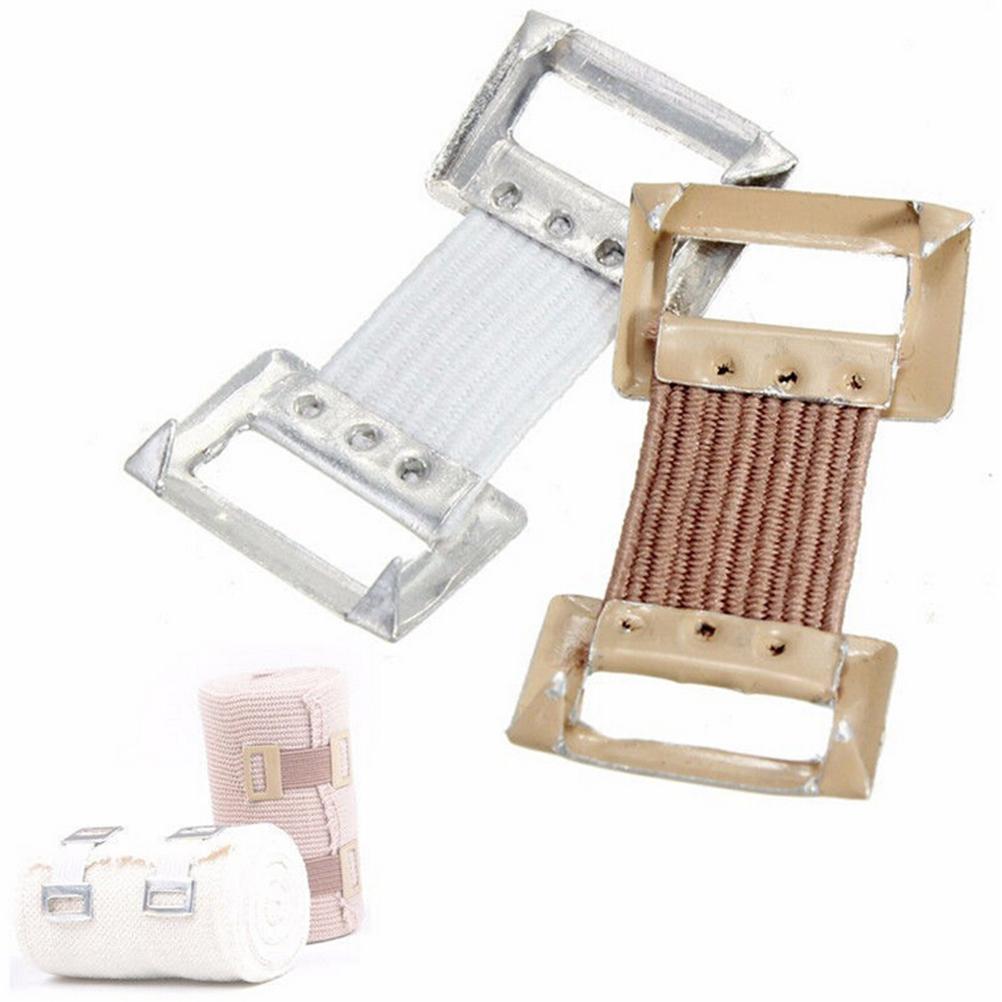 HOT! Nóng Trắng Cà Phê Thay Thế Thun Bọc Co Giãn Kẹp Kim Loại Cố Định Kẹp Móc Sơ Bộ Thể Thao 10 Cái/túi Color: Coffee