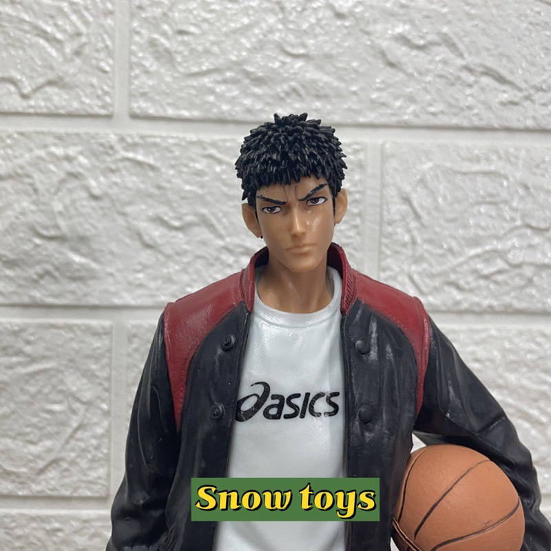 Mô hình Slam Dunk - Mô hình nhân vật Hisashi Mitsui Anime Slam Dunk cực nét đẹp cao to cầm chắc tay full box - Cao 31cm