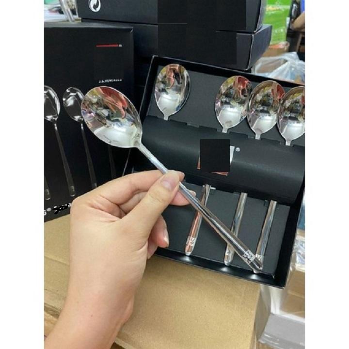 SET 5 THÌA INOX HÀNG NỘI ĐỊA ĐỨC CÓ HỘP ĐỰNG ĐI KÈM SANG TRỌNG