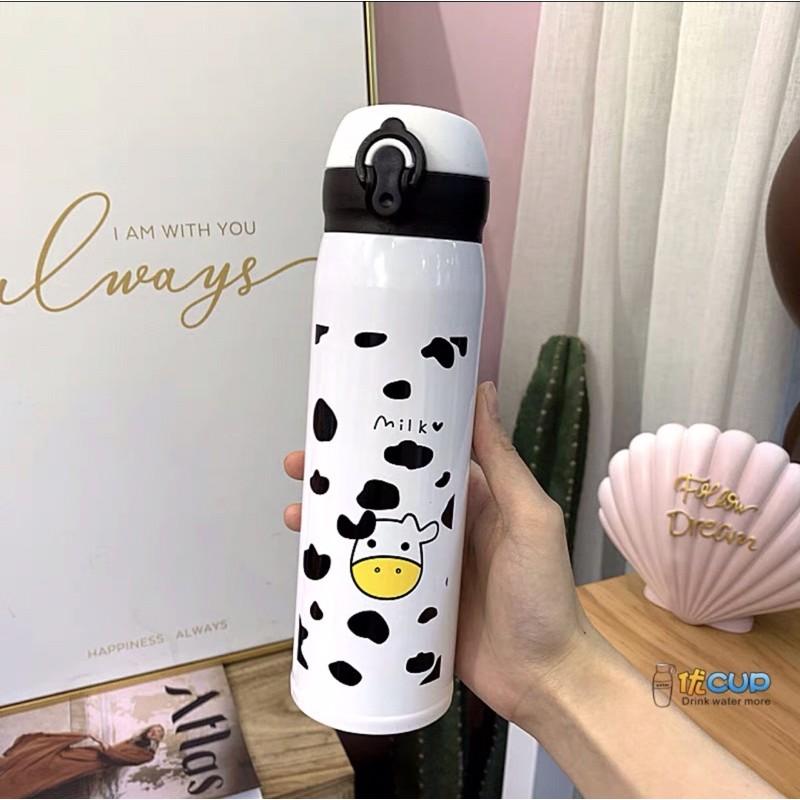 Bình nước giữ nhiệt bò sữa 500ml