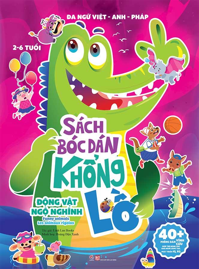 Sách Bóc Dán Khổng Lồ - Động Vật Ngộ Nghĩnh