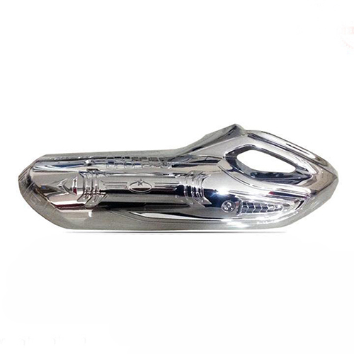 Ốp Che Pô Dành Cho SH 2020 Xi Mạ Inox MS2553 - Tặng Thêm 1 Pin AAA Maxell