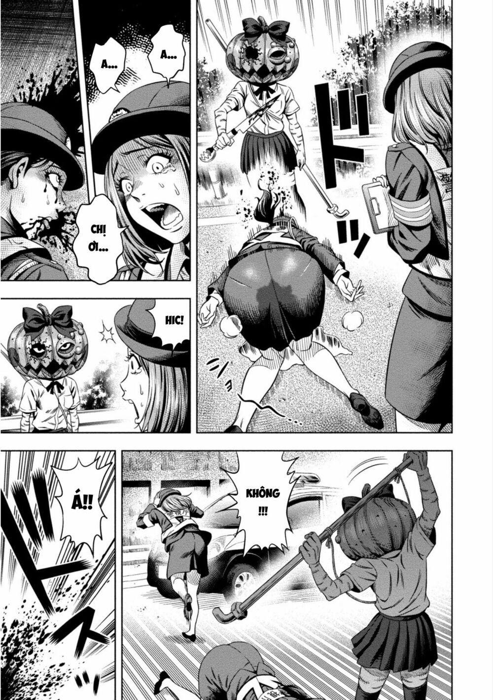 bí ngô cuồng sát - pumpkin night chapter 5 14