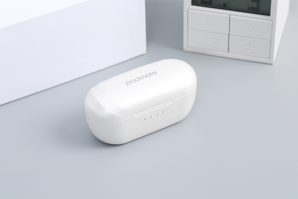 Tai nghe Bluetooth TWS Padmate M1 Mini Trắng - Hàng chính hãng