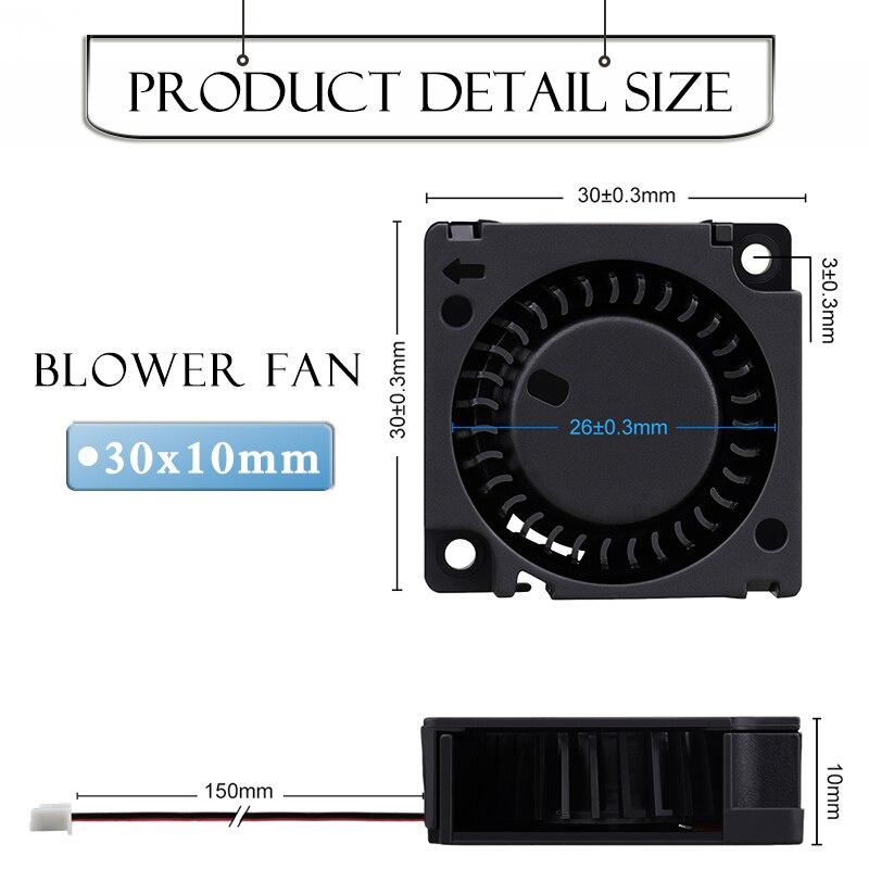 1 Pieces/Lot Gdstime DC 14V Fan 30mm 30x30x1mm Mini 3D Printer Radiator Cooling Fan 30mmx1mm Laptop Micro Turbo Blower Fan