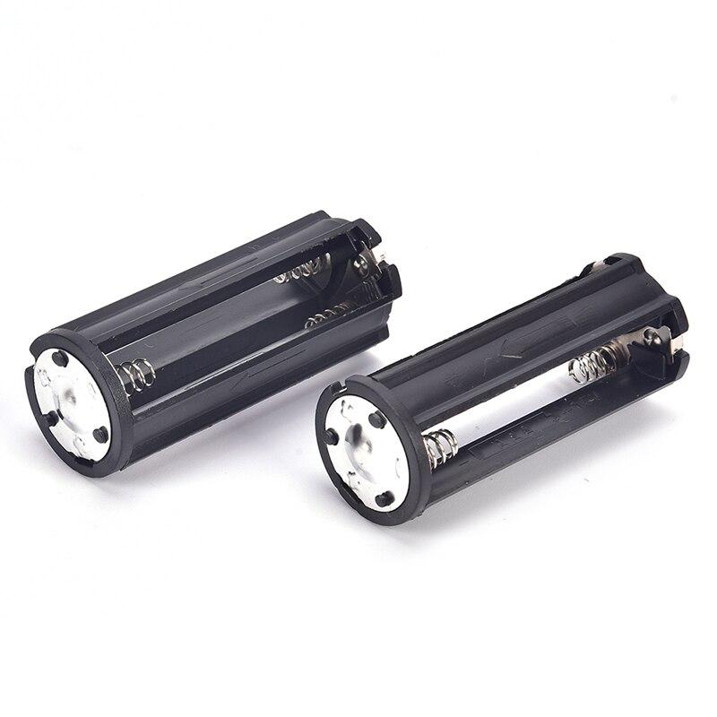 2 Cái/lốc Pin Cho 3X Pin AAA Hộp Đựng Pin Dành Cho 1.5V Cực Đen Cho Hàn hộp Bảo Quản