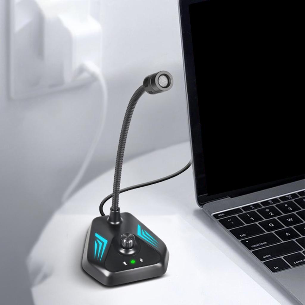 USB Computer Microphone for Windows Laptop Mic for Chatting PC Laptop