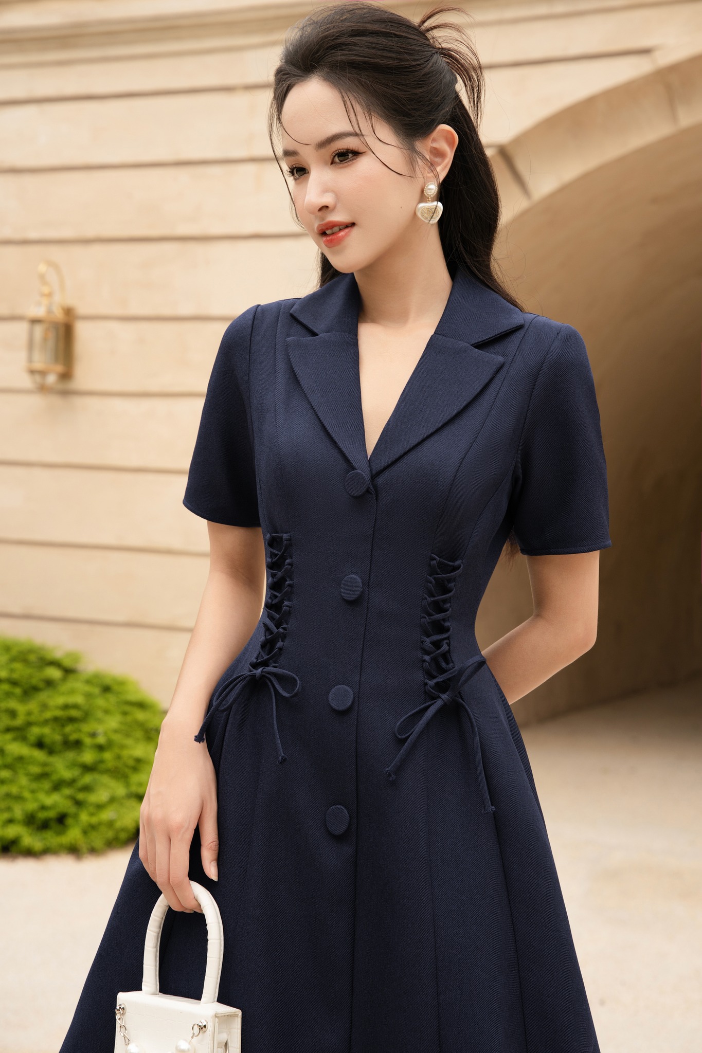 OLV - Đầm Shaun Drawstring Dress