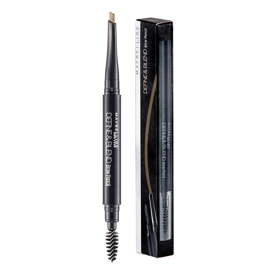 Chì Kẻ Mày 2 Đầu Sắc Nét Tự Nhiên Maybelline New York Define &amp; Blend Brow Pencil 0.16g