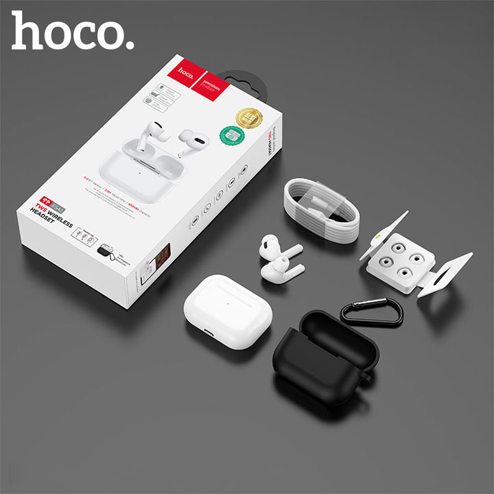 Tai Nghe Bluetooth TWS Hoco ES42 V5.0 tích hợp mic đàm thoại - Hàng nhập khẩu